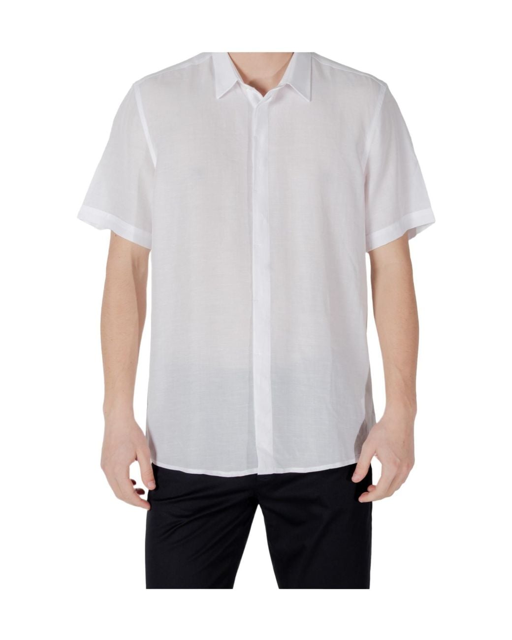Antony Morato White Short Sleeve Shirt for men