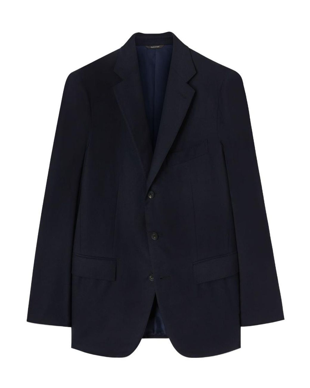 Loro Piana Blue Single-Breasted Tailored Blazer for men