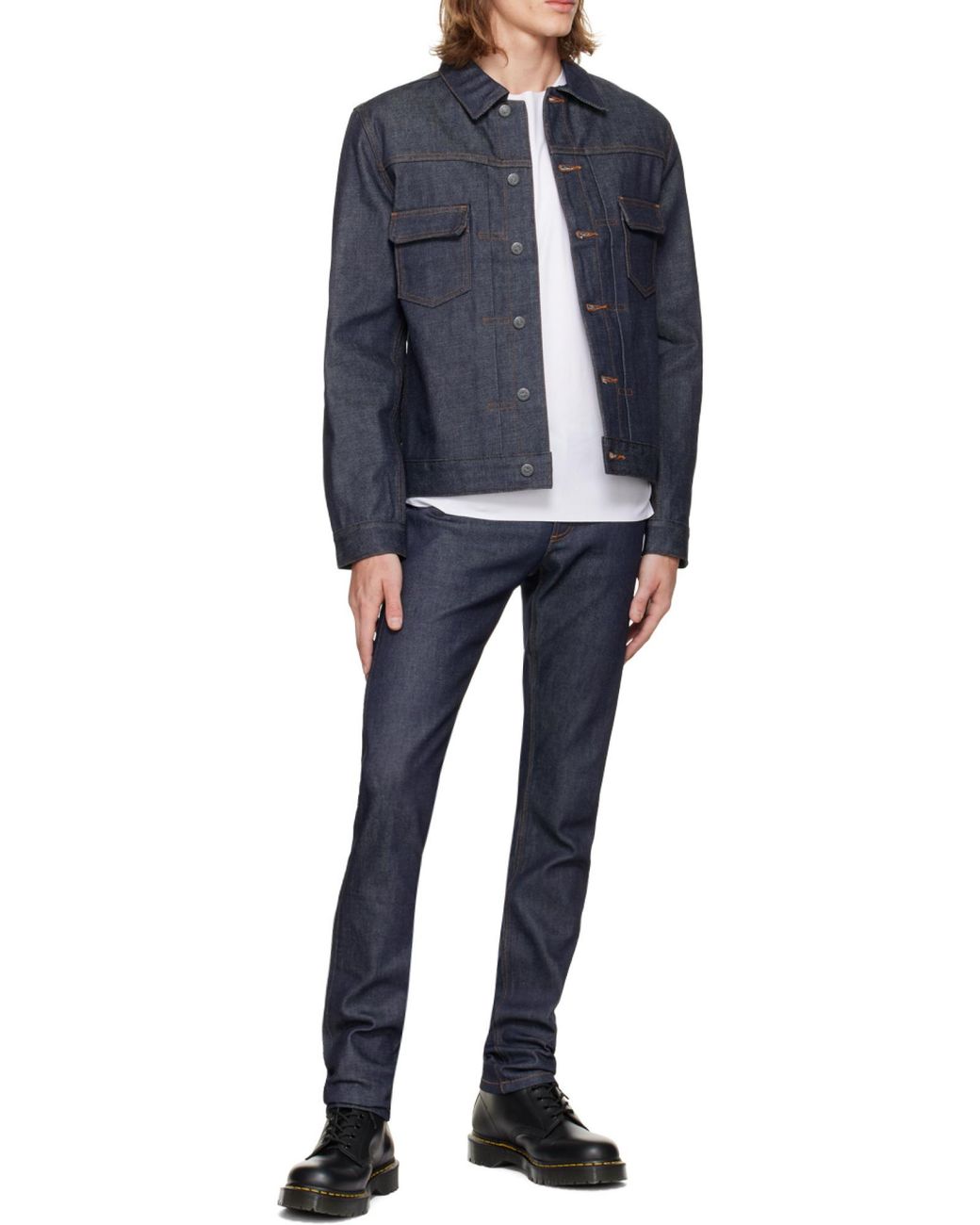A.P.C. Blue Petit Standard Jeans for men