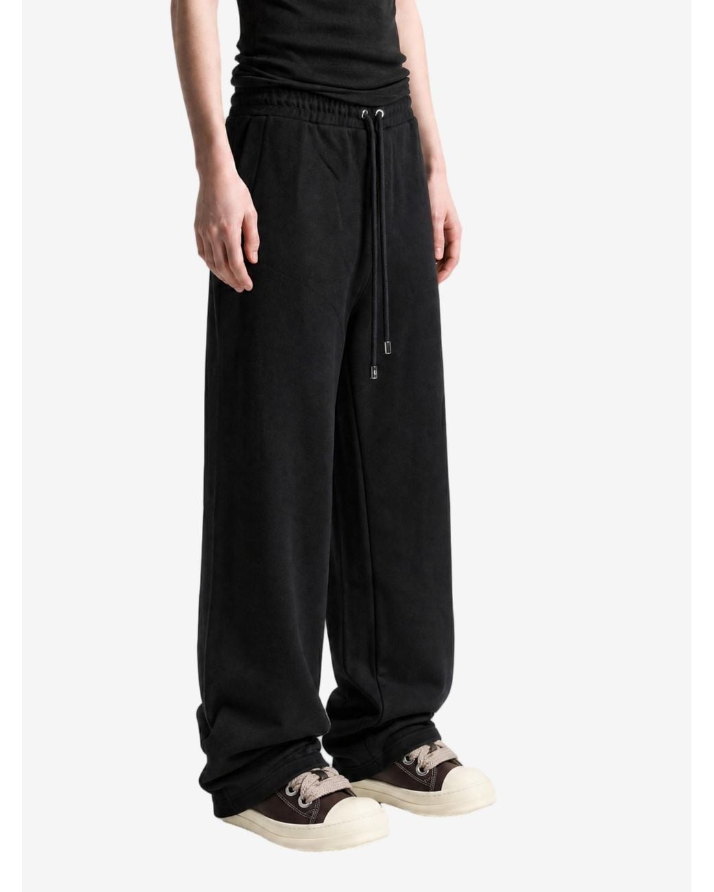 Amiri Black Relaxed Pull On Sweatpants for men