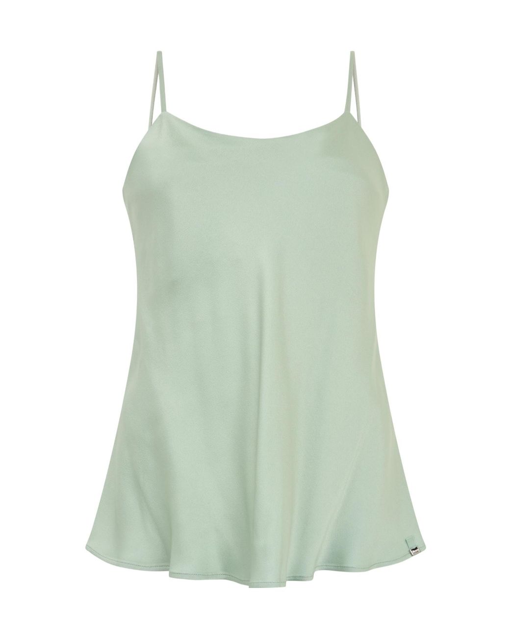 Herno Green Draped Sleeveless Top