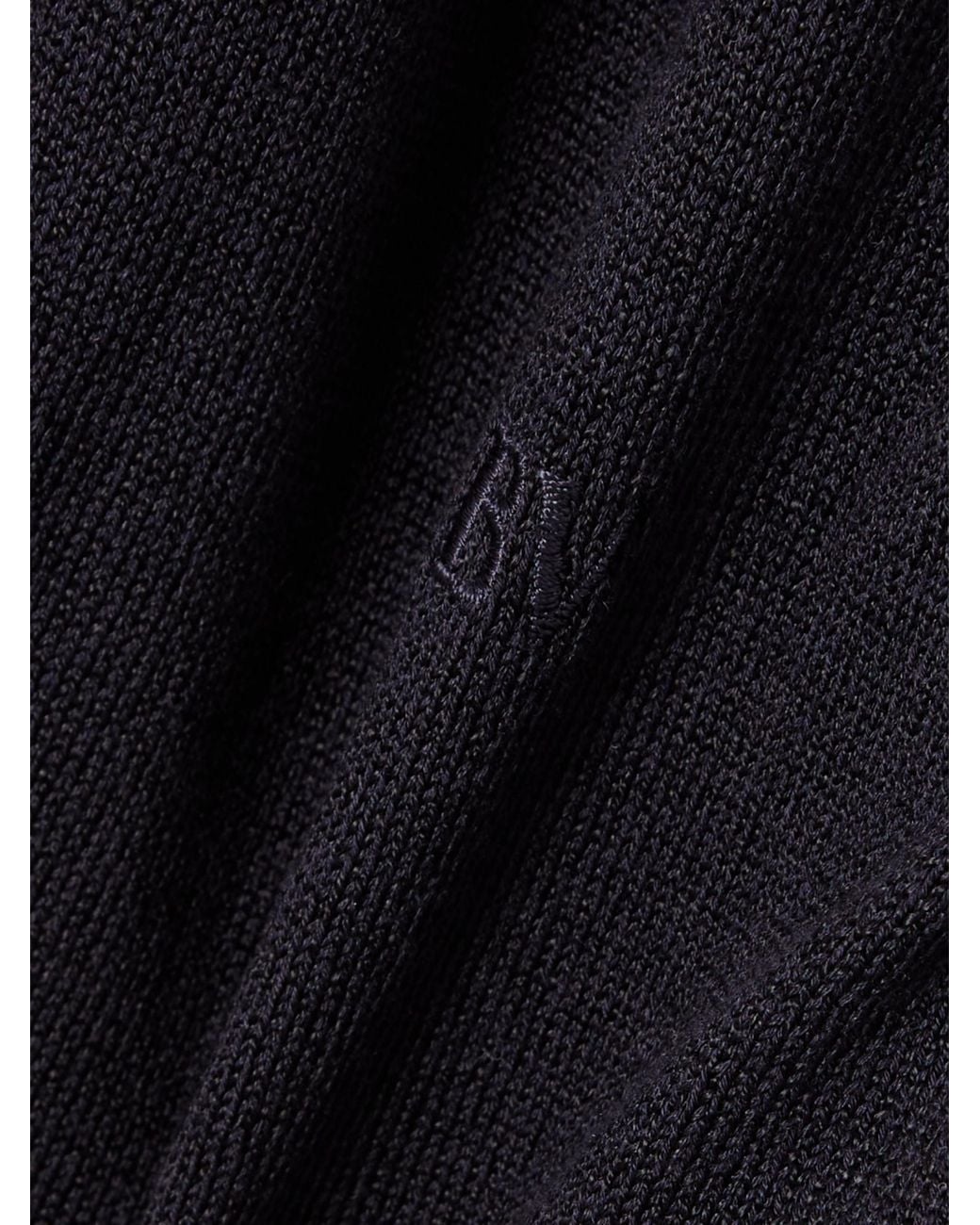 Bottega Veneta Blue Long-Sleeved Knitted Cardigan
