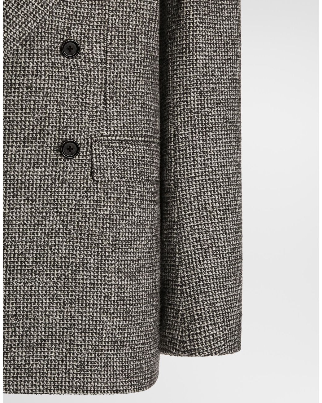 Dolce & Gabbana Gray Sinatra Double-Breasted Jacket for men