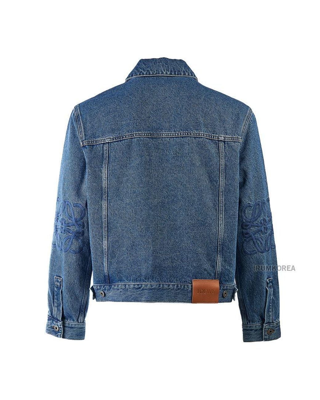 Loewe Blue Anagram Buttoned Jacket for men
