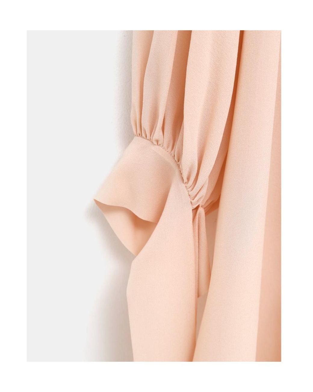 Chloé Pink Georgette Silk Blouse