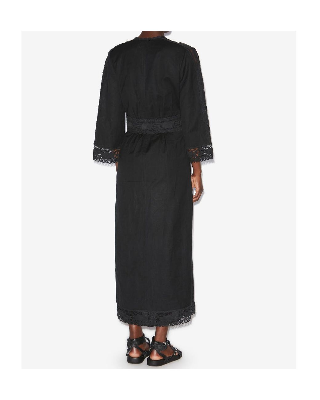 Isabel Marant Black Veona Dress