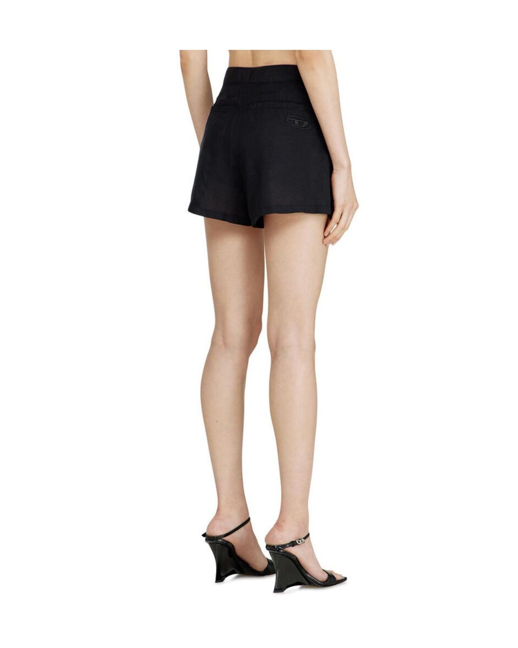 DIESEL Black S-Helios Mini Shorts