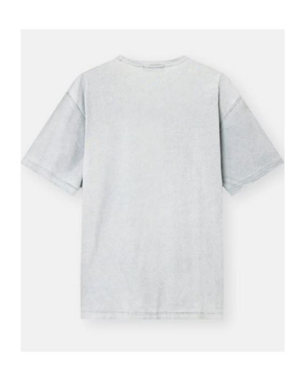 Stone Island White Jersey Reflective Garment T-Shirt for men