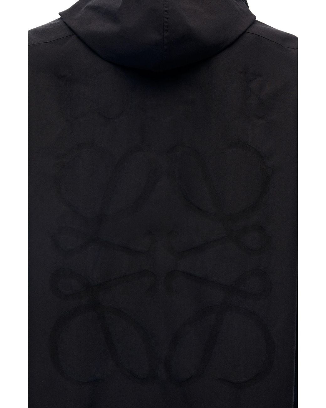 Loewe Blue Button-Up Drawstring Jacket for men