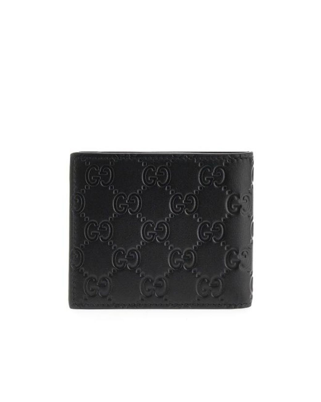 Gucci Black Bi-Fold Wallet for men