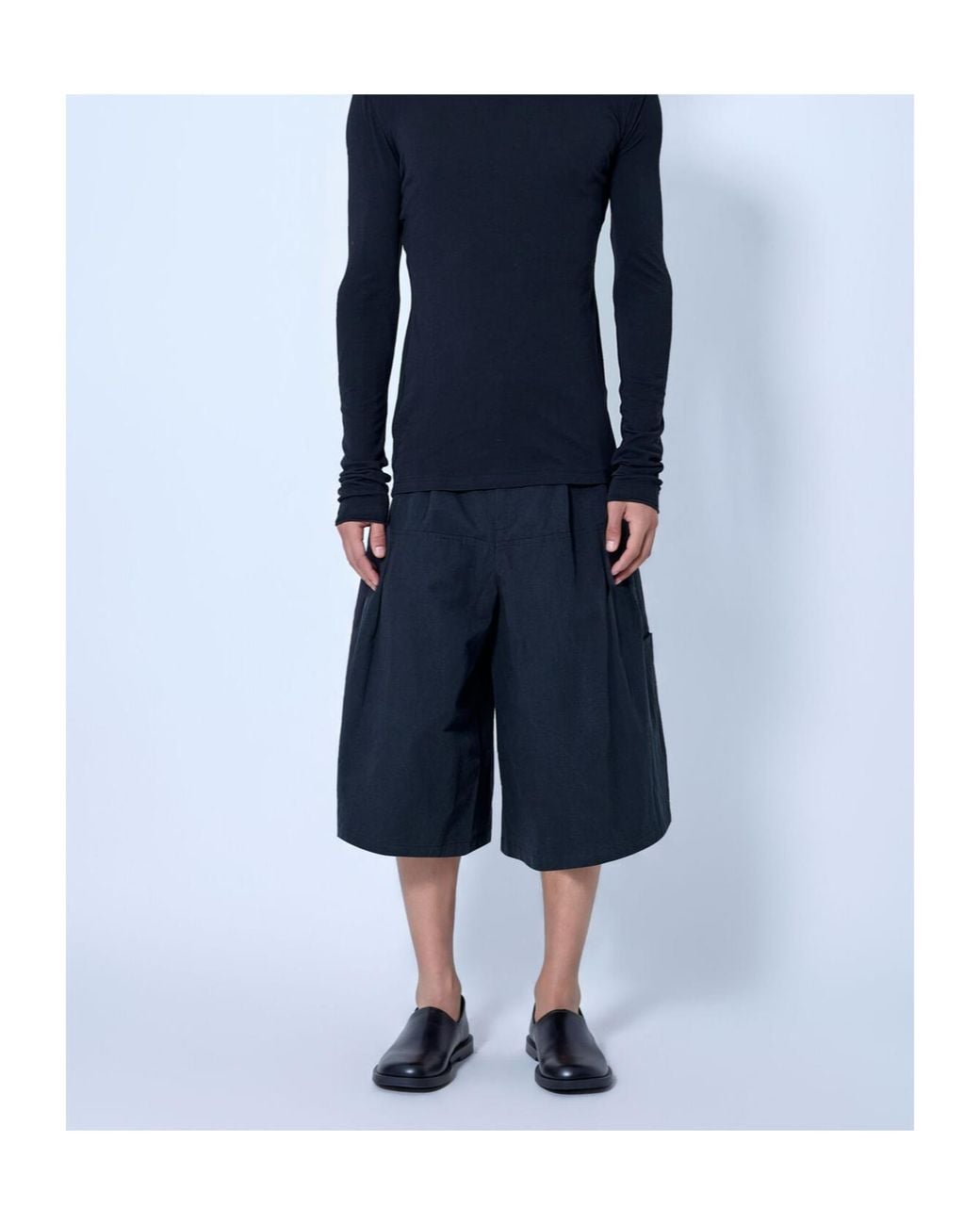 Entire studios Blue Cloak Shorts for men