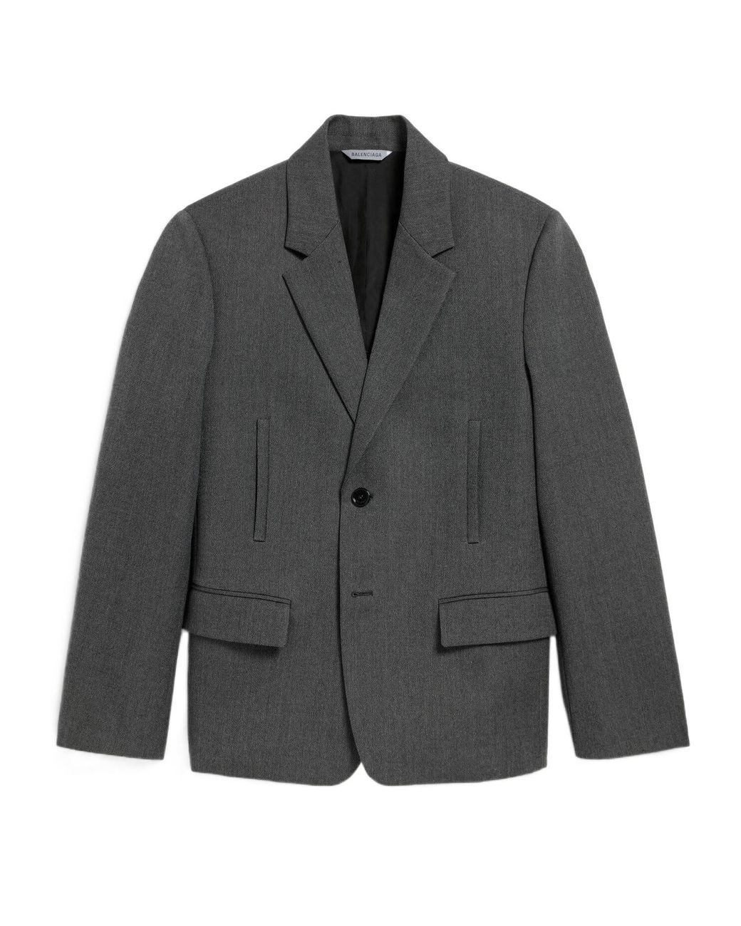 Balenciaga Gray Tailored Jacket for men