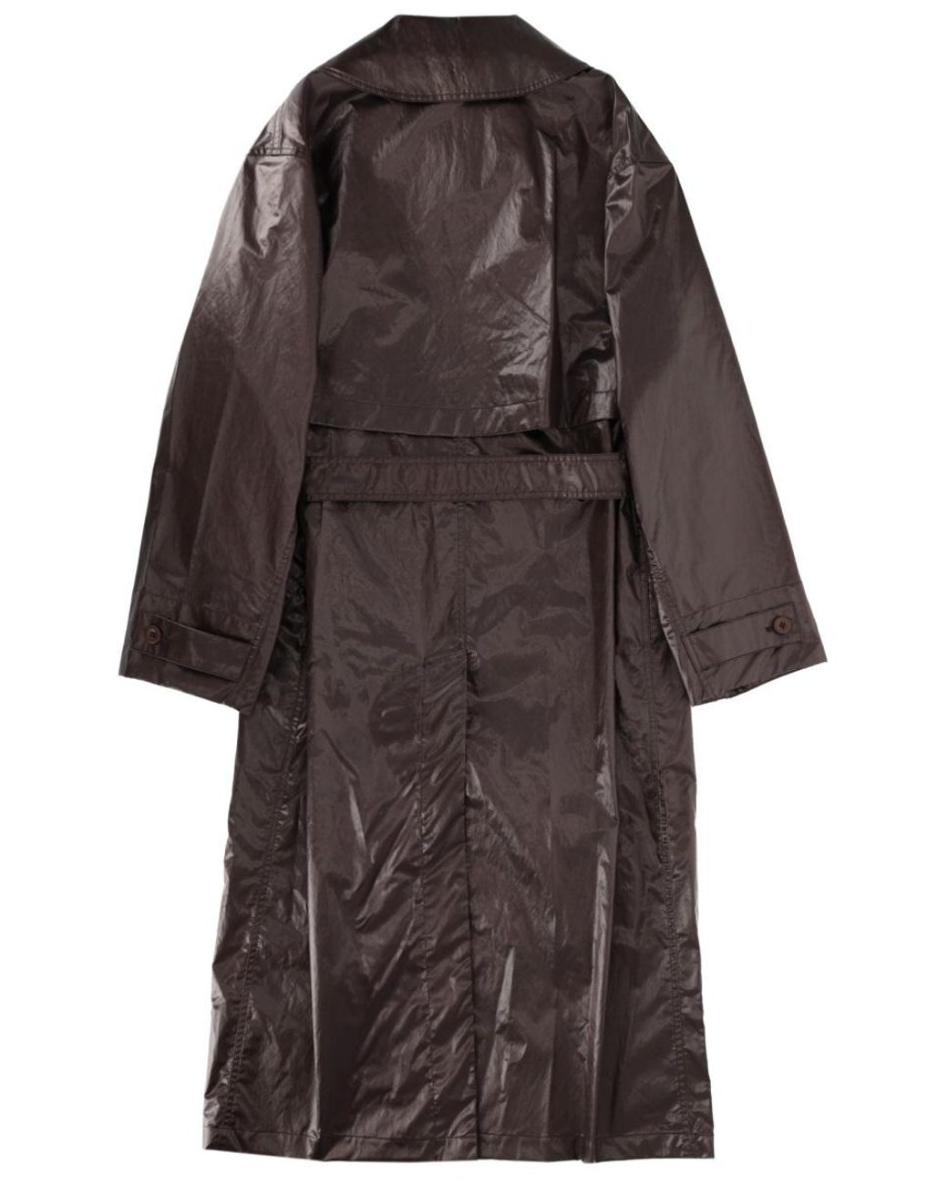 Lemaire Brown Belted Trench Coat