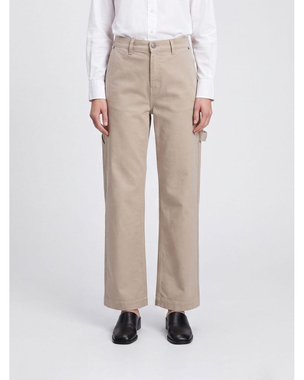P.A.R.O.S.H. Gray Hammer-Loop Cargo Pants