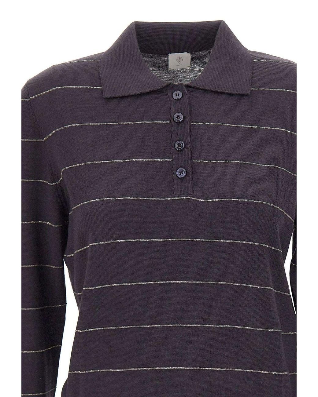 Eleventy Blue Polo Shirts