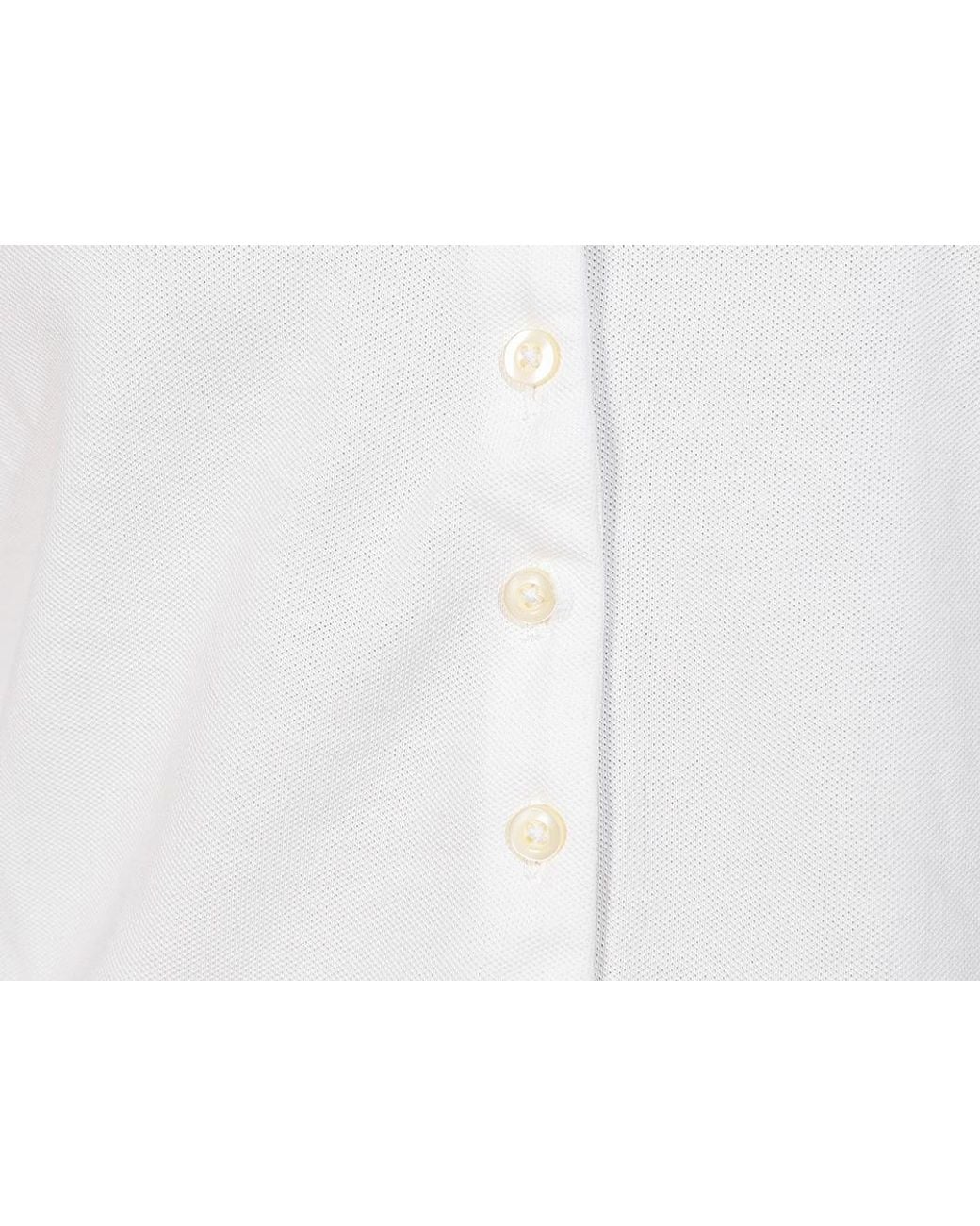 Polo Ralph Lauren White Polo Pony-Embroidered Shirt