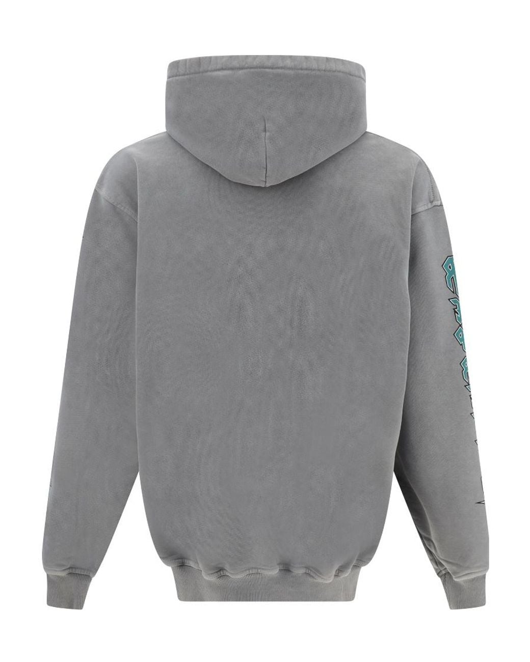 Represent Gray Long-Sleeved Hooded Sweater for men