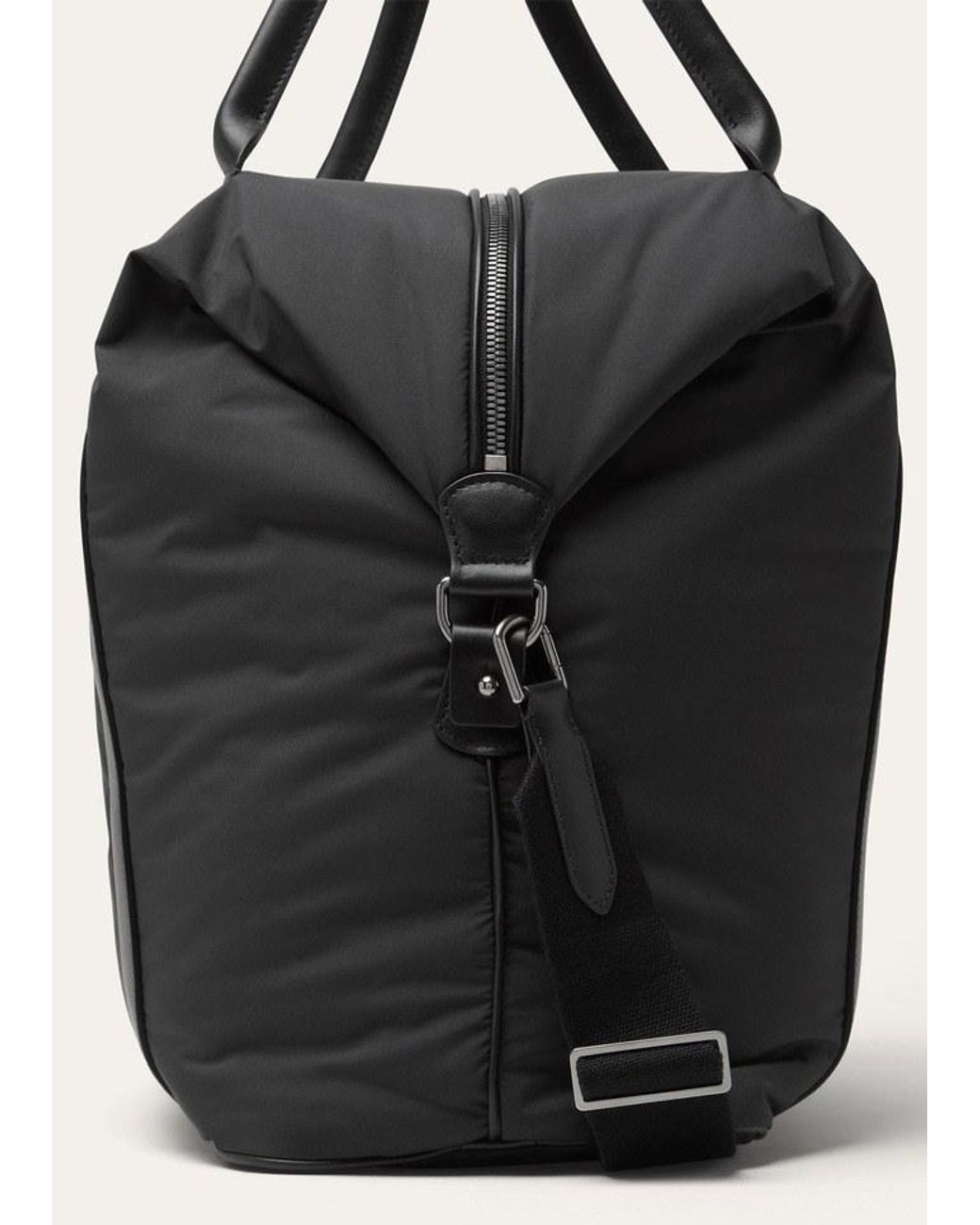 Loro Piana Black North-South Wind Duffle for men