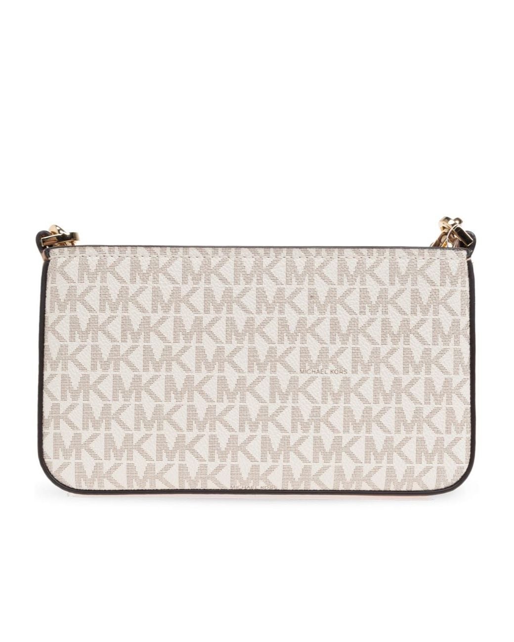 MICHAEL Michael Kors Natural Bryant Small Signature Logo Convertible Pochette