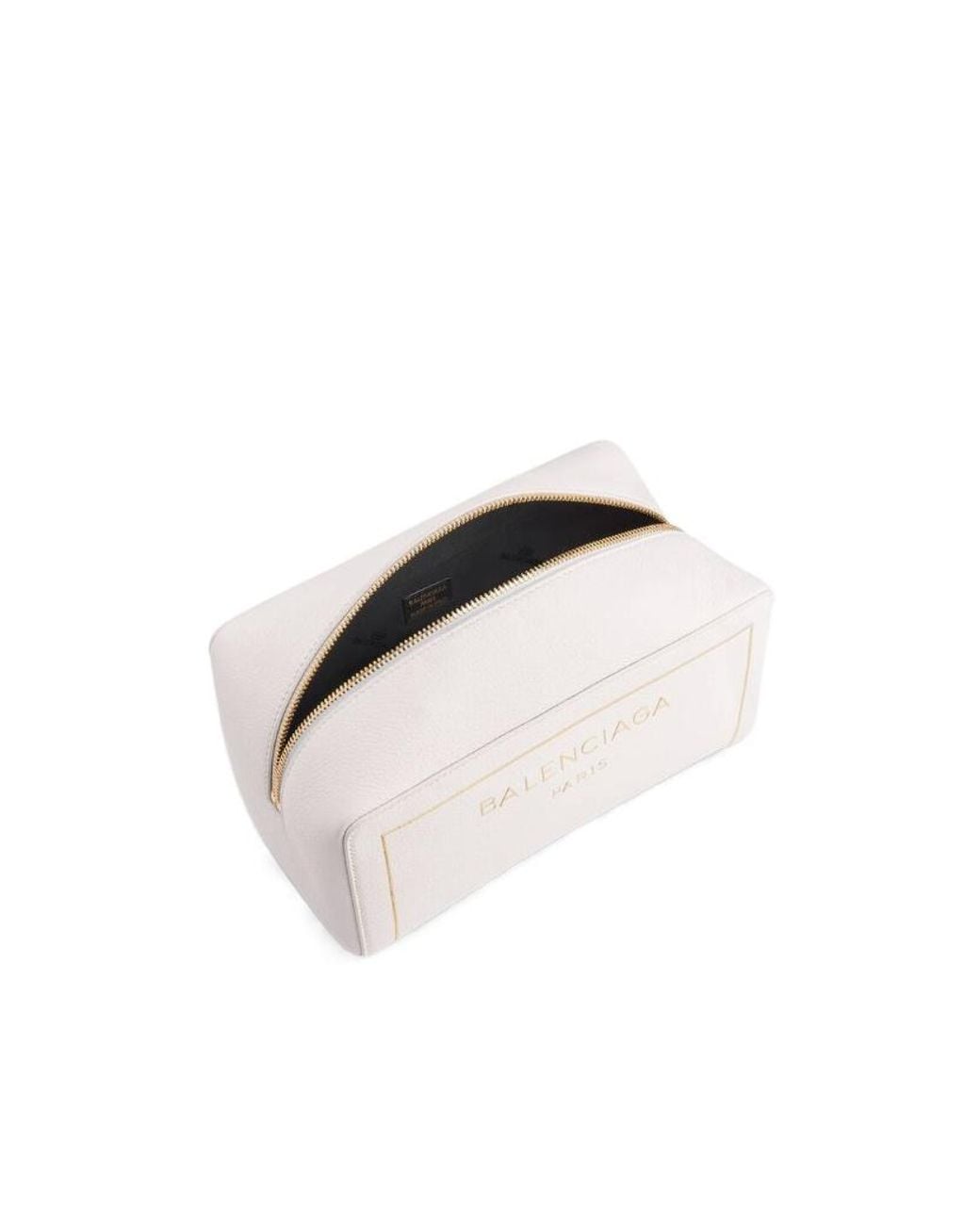 Balenciaga White Fragrance Cosmetic Pouch
