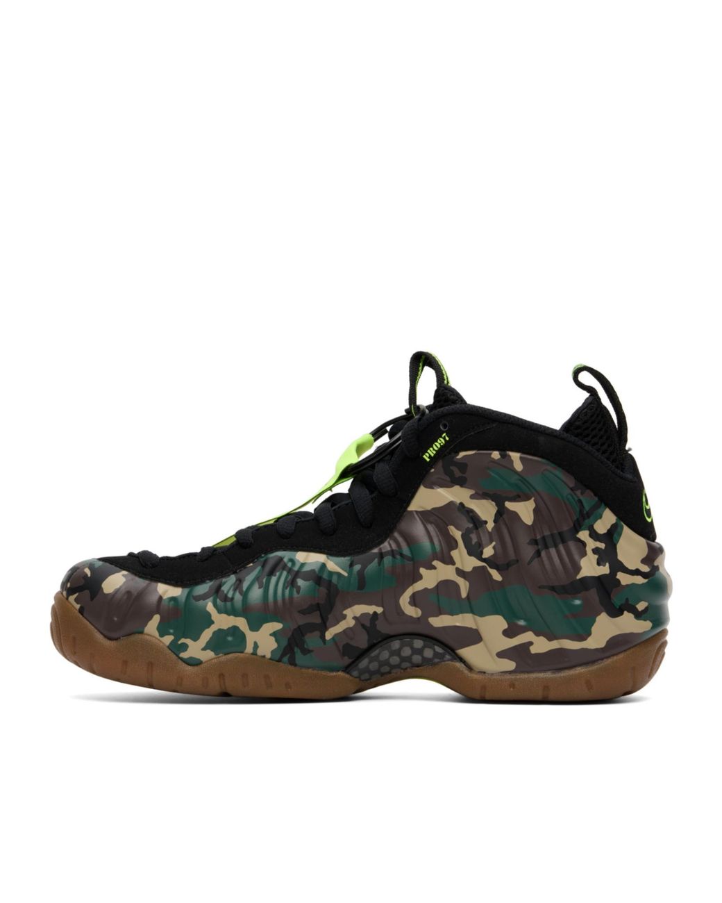Nike Green Air Foamposite Pro Sneakers for men