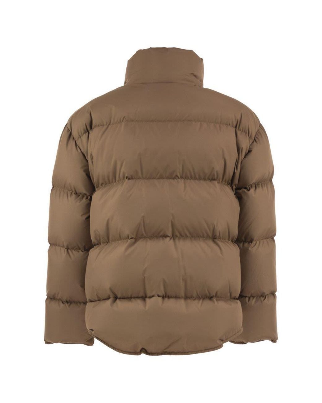 Max Mara Brown Quilted Puffer Jacket