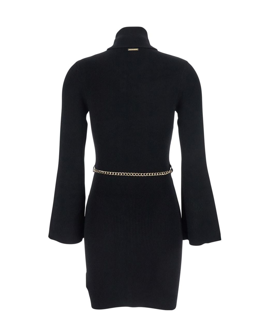 Michael Kors Black Michael Beltd Mini Dress