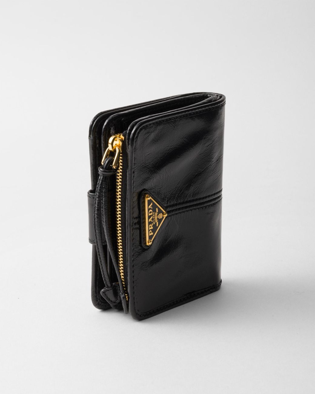 Prada Black Small Leather Wallet