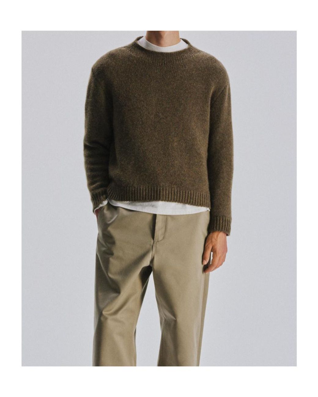 The Row Green Markhim Sweater for men