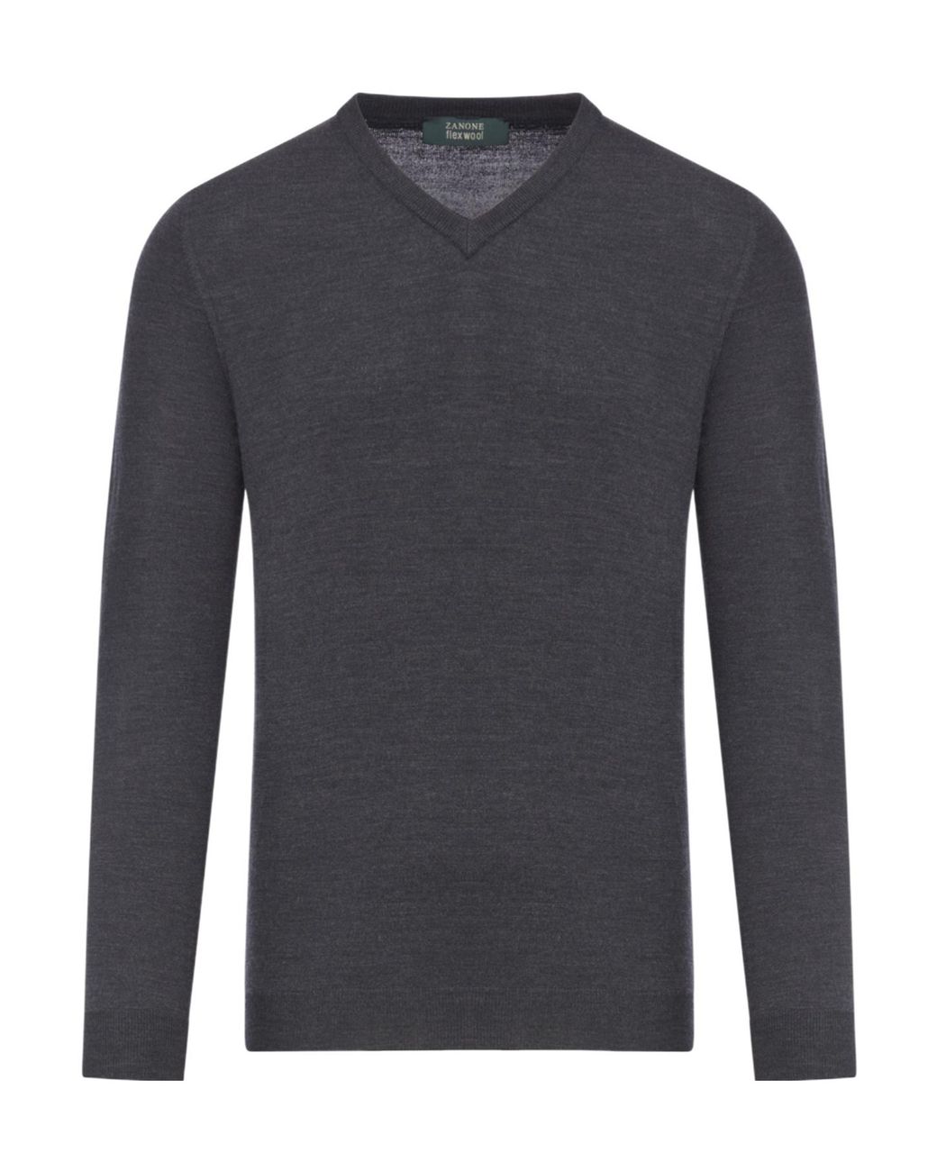 Zanone Blue Fine-Knit Jumper for men