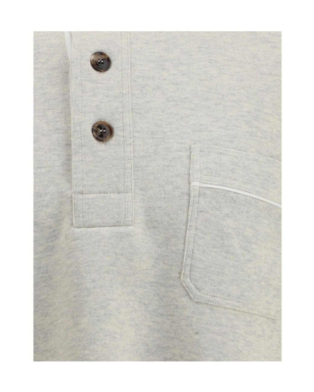 Tom Ford Gray Half-Button Pullover for men