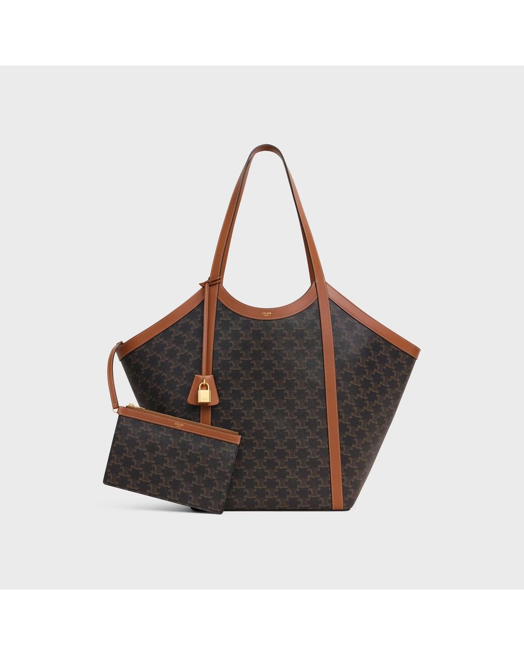Céline Brown Large Cabas