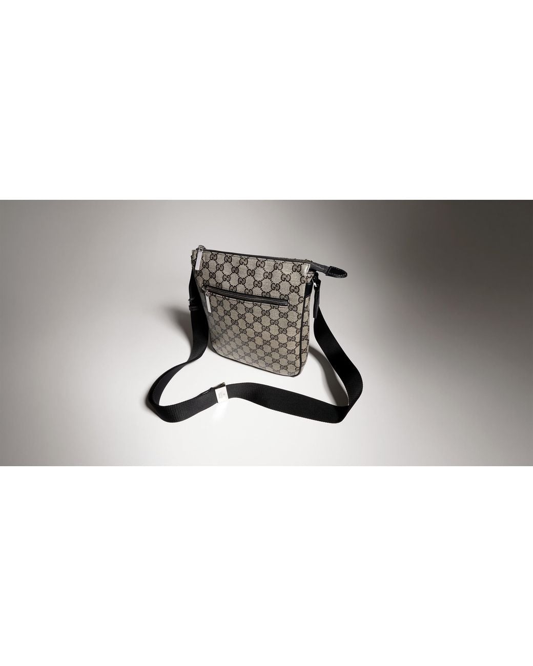 Gucci Black Essence Classic Small Crossbody Bag for men