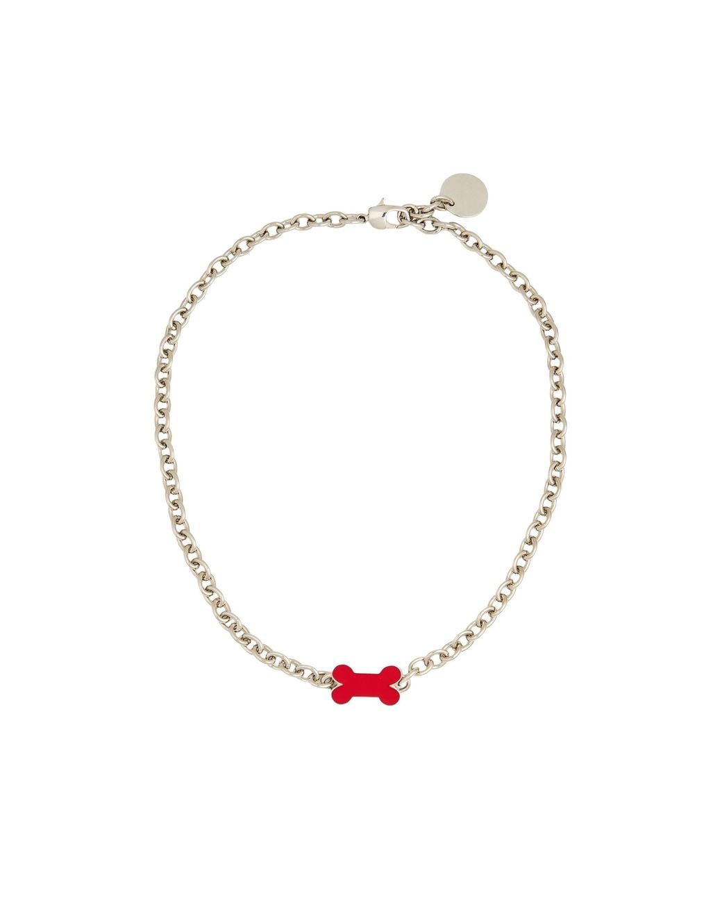 Marni White Metal Necklace