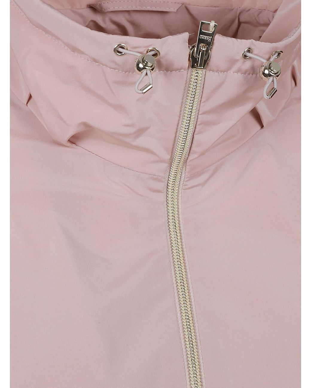 Herno Pink Zip-Up Casual Jacket