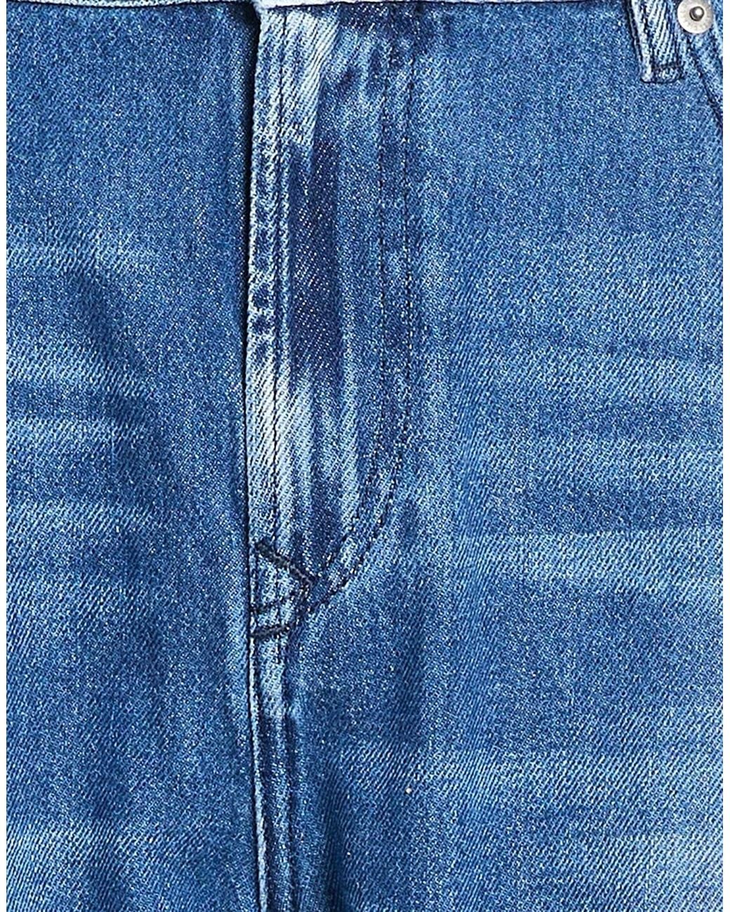 DIESEL Blue Mid-Straight Jeans