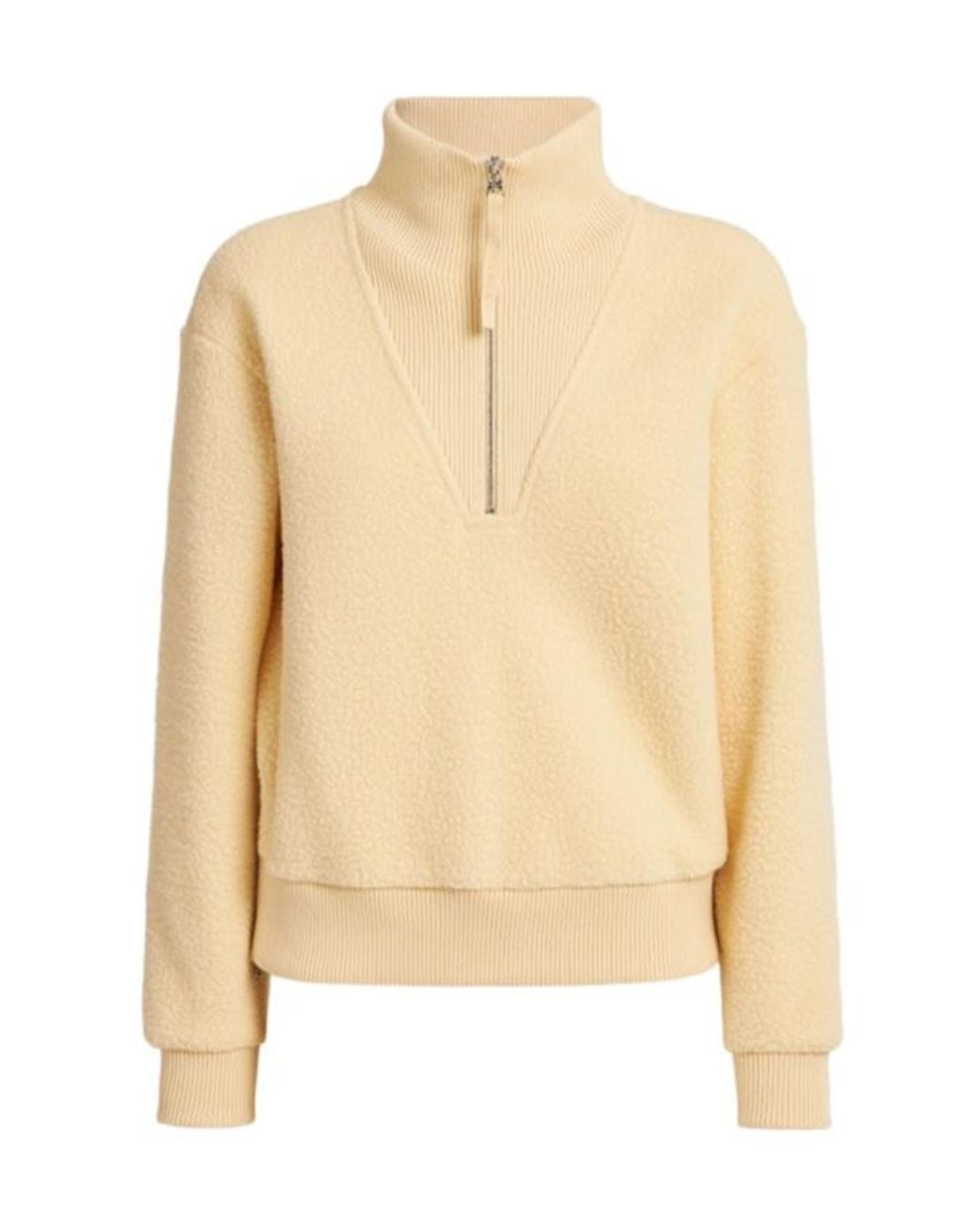 Varley Natural Jaylin Half-Zip Teddy Jacket