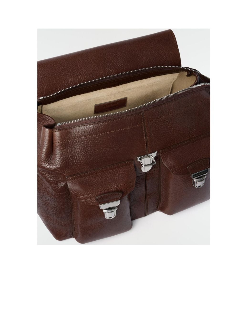 Lemaire Brown Medium Gear Bag
