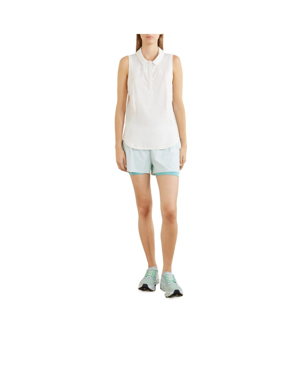 On Shoes Blue Rubber-Trimmed Mesh Sneakers