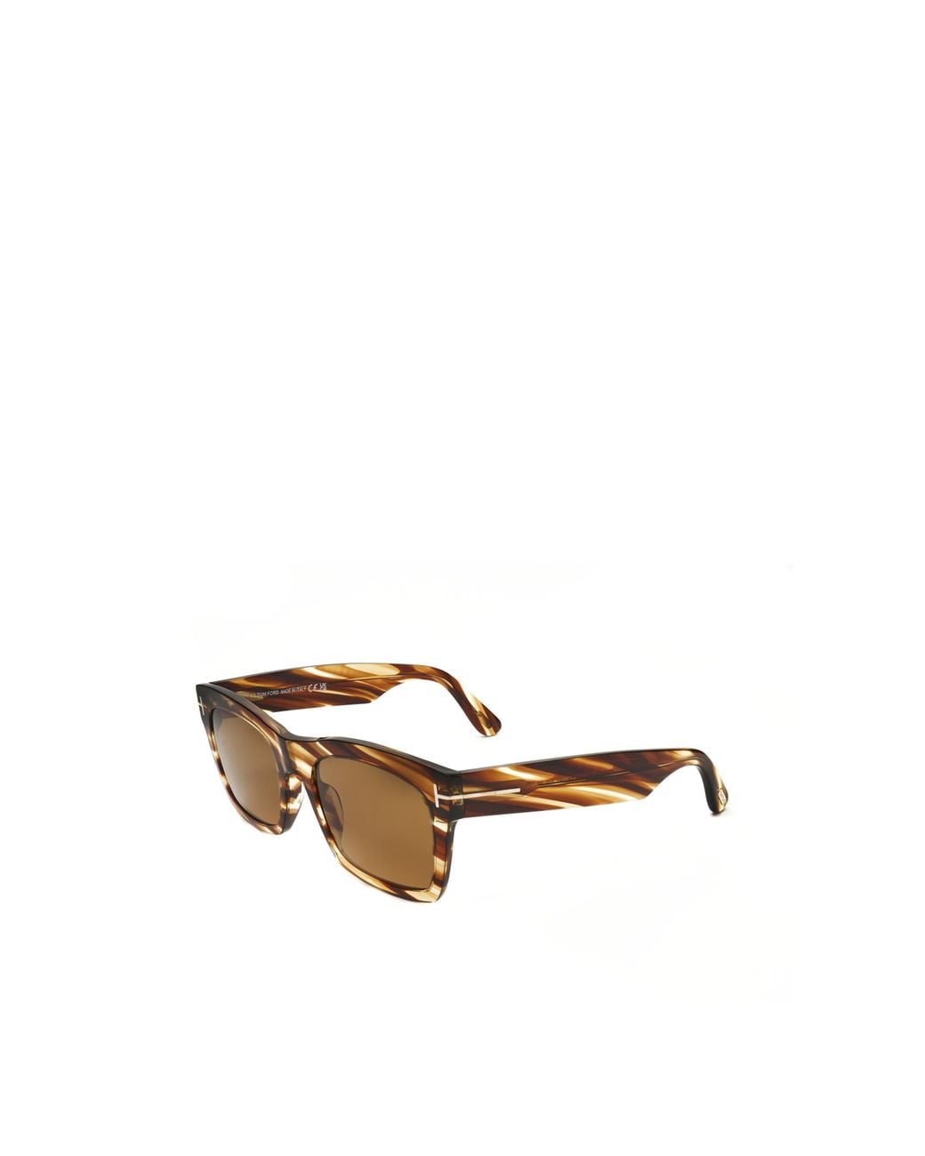Tom Ford Metallic Eyewear Square Frame Sunglasses for men