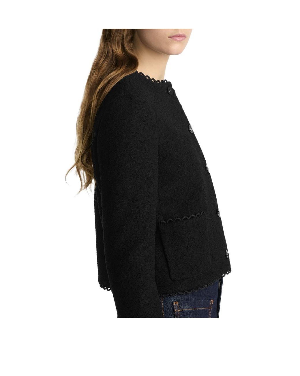 Dior Black Cropped Jacket