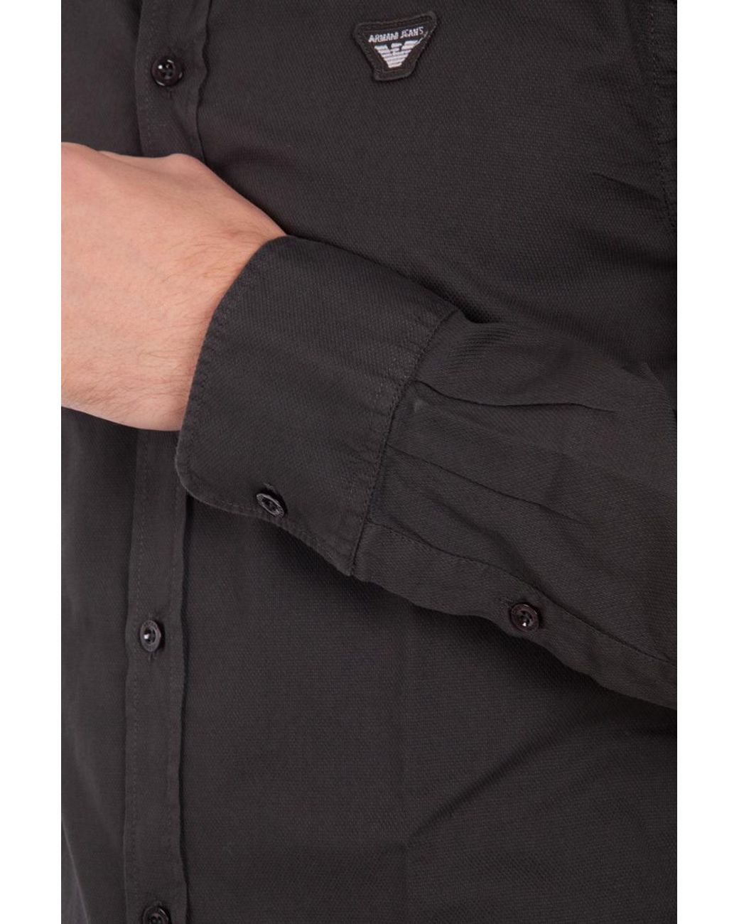 Armani Jeans Gray Shirt for men