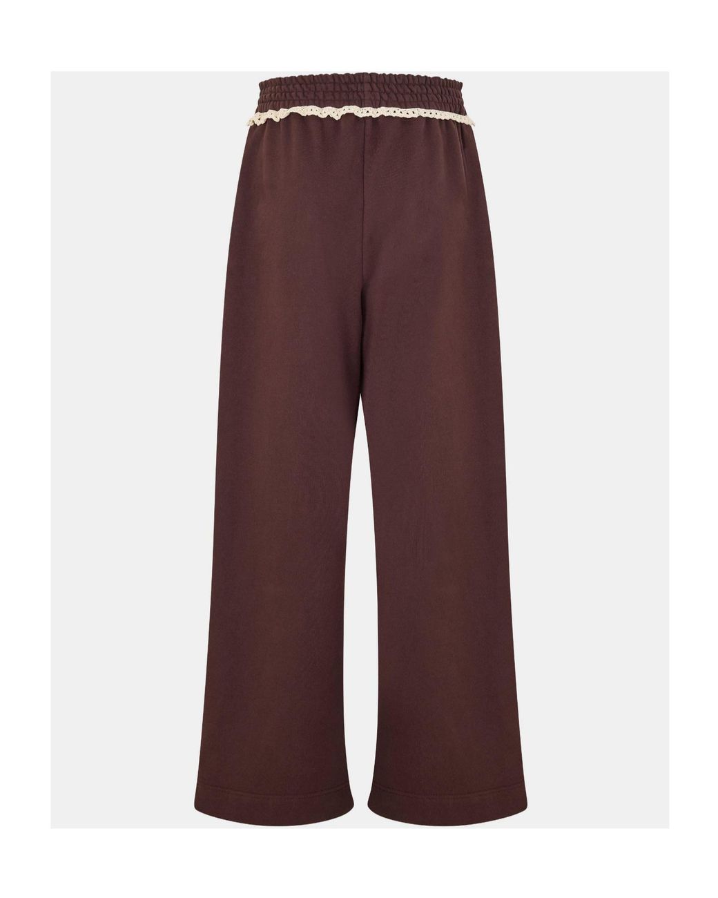 Magda Butrym Purple Wide-Leg Trousers