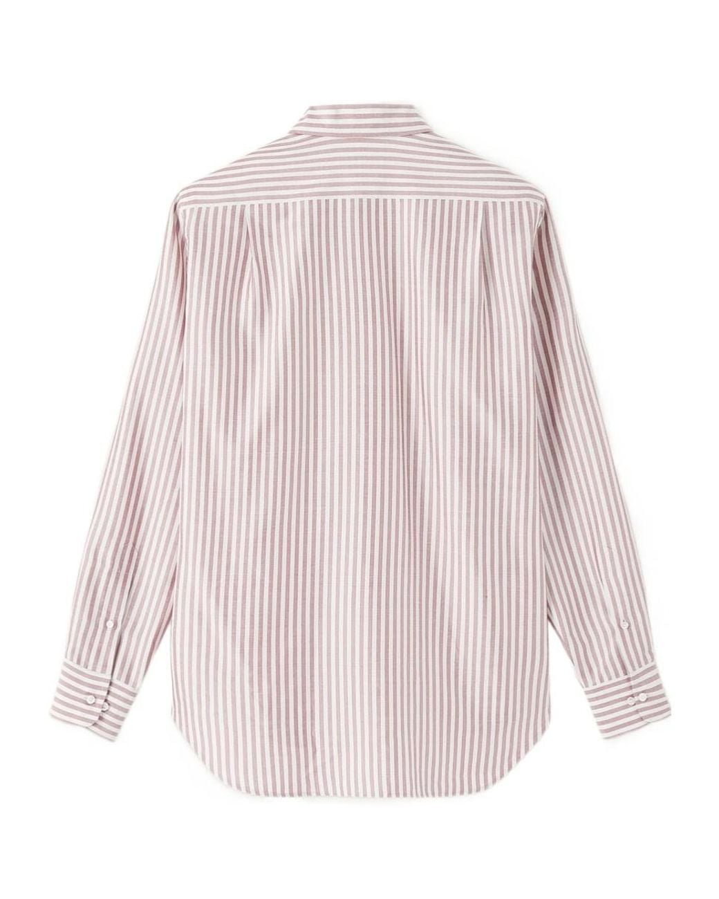 Loro Piana Pink André Shirt for men