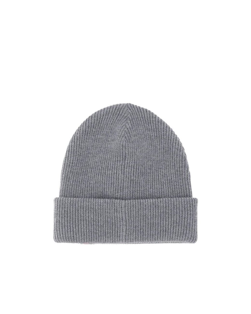 Gucci Gray Web Detailed Knitted Beanie for men