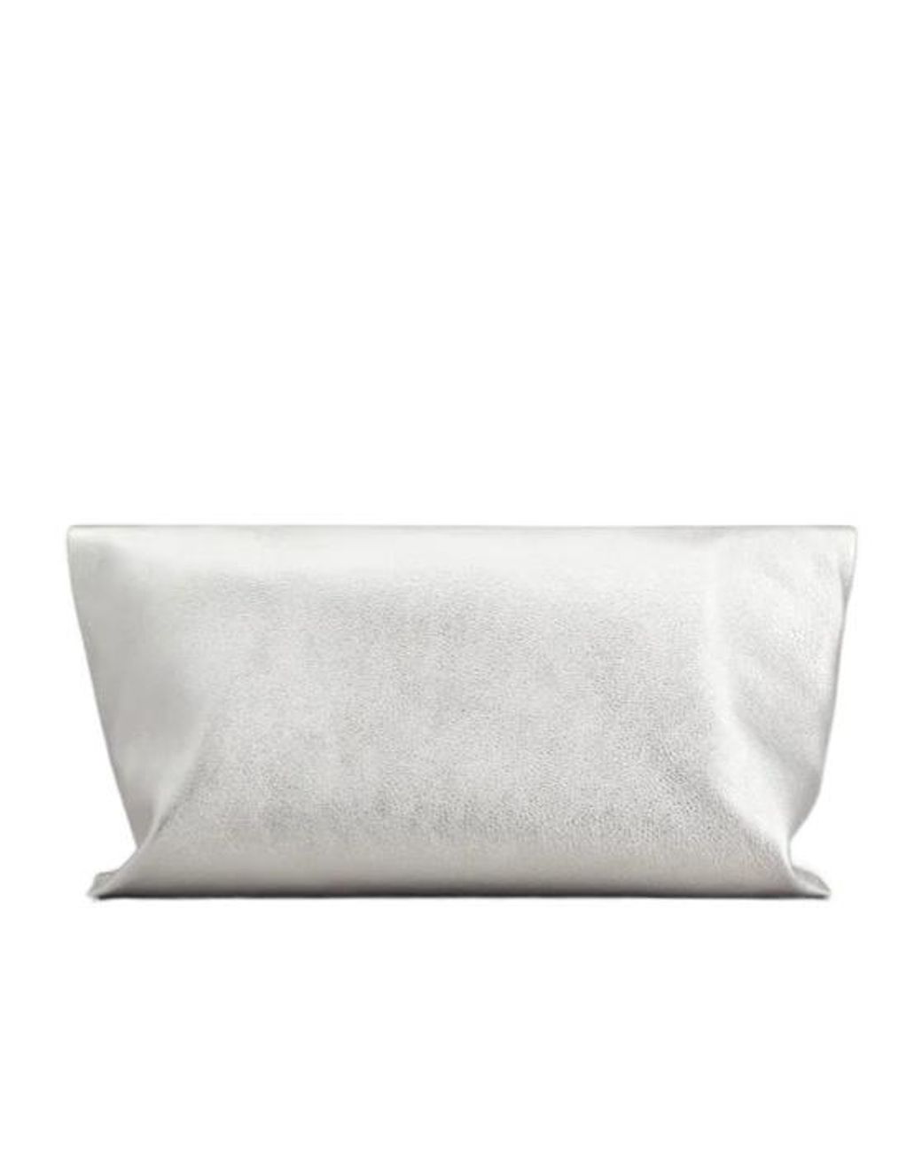 Roger Vivier White Trompette Clutch Bag