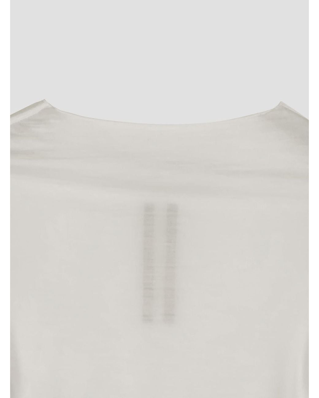 Rick Owens Gray Long-Sleeve T-Shirt