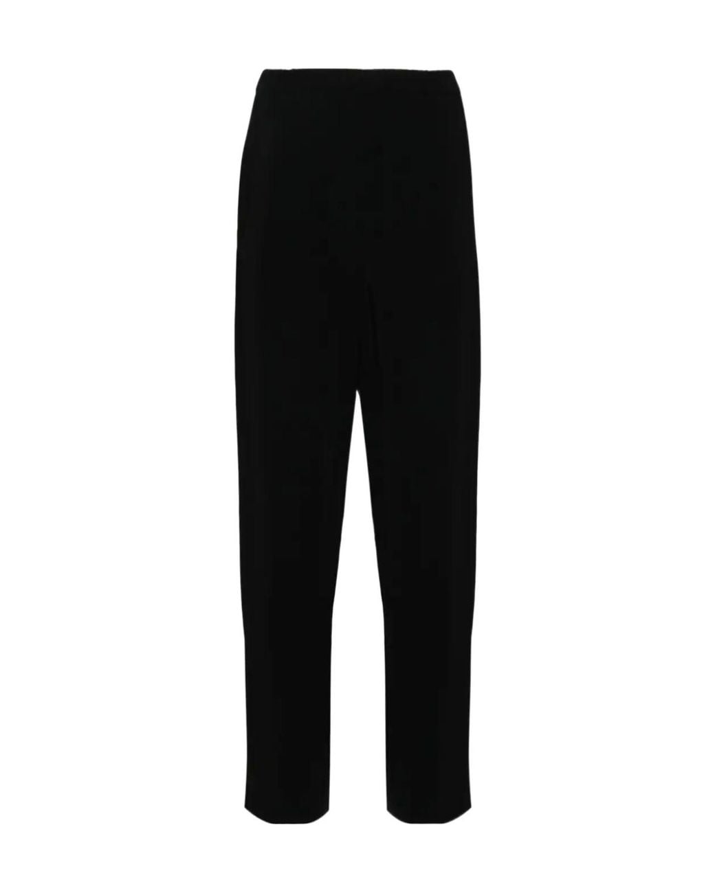 Fabiana Filippi Black Elastic Waist Sweatpants