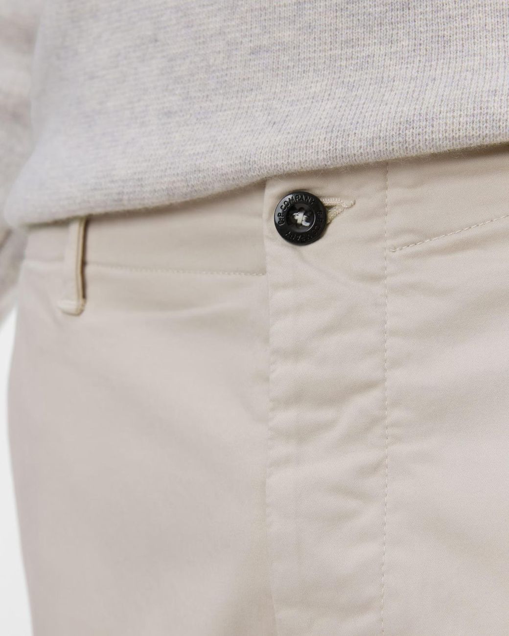 C P Company Gray Stretch Satin Cargo Pants for men