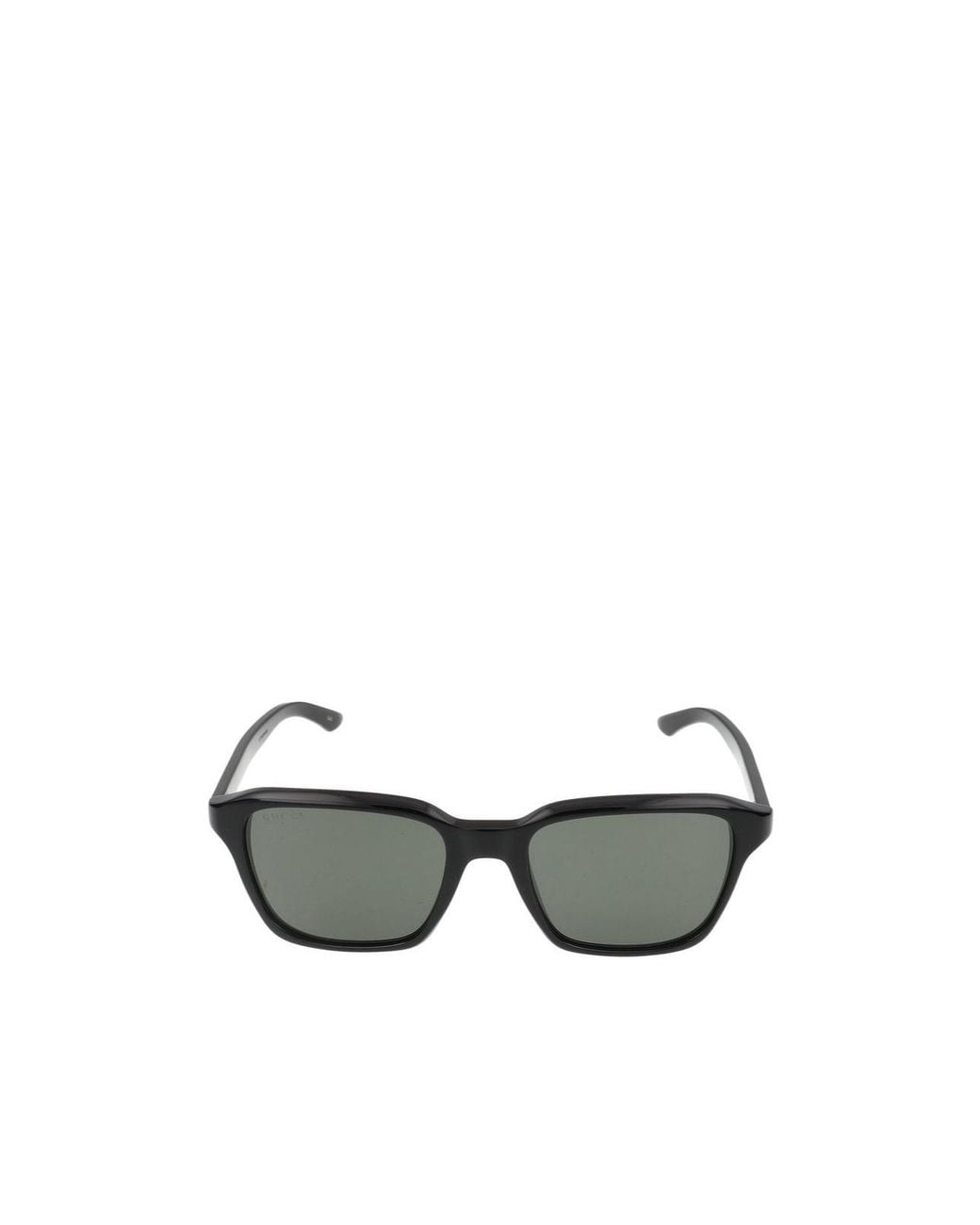 Gucci White Eyewear Square Frame Sunglasses for men
